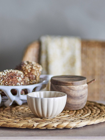 Latina Bowl, Nature, Stoneware