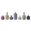 Set of 7 BLOOMINGVILLE MAIEN Green Vases