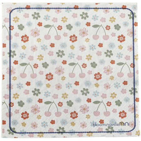 Cherry Napkin, Rose, FSC® Mix, Paper