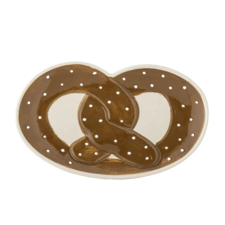 Talerz do serwowania Bloomingville TREATS brązowy