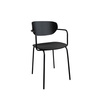 Krzesło Hübsch ARCH czarne