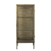 Saone Cabinet, Brass, Tempered glass