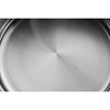 Patelnia do smażenia Eva Trio STAINLESS STEEL srebrna Ø24 cm