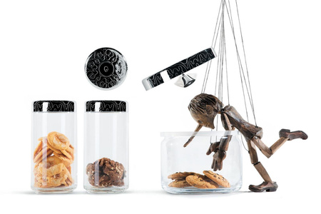 Słoik Alessi Dressed 0,75l przeźroczysty