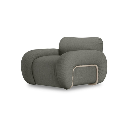 Arc lounge fauteuil, frame sand, wander, army green
