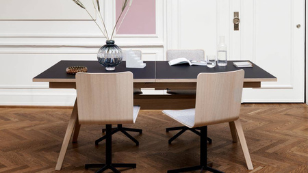 Dining table #11 SKOVBY black