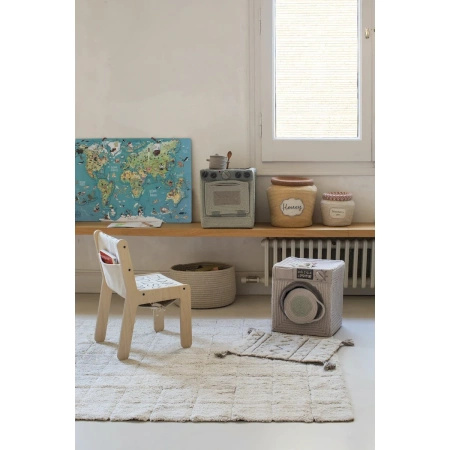 Bawełniana kuchenka Lorena Canals LITTLE CHEFS niebieska