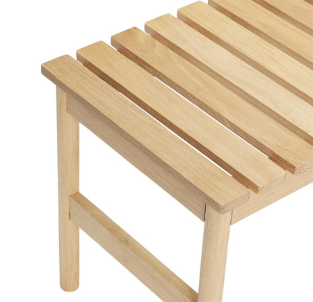 Bench L122 HÜBSCH ROW natural