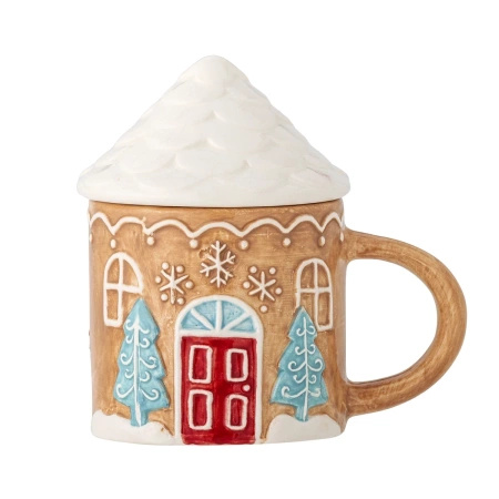 Ginnie Mug, Brown, Stoneware