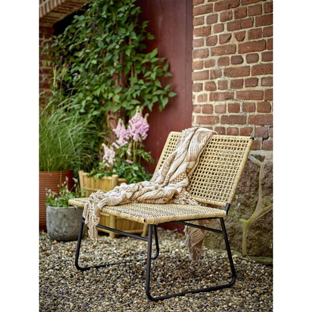 Fotel Bloomingville VALLONE naturalny