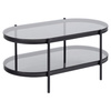 Coffee Table CORAL Unique matt black