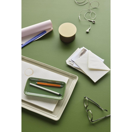 Pudełko do przechowywania Hübsch DISTRICT brązowe small