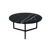 Stolik kawowy Igne Furniture BLACK MOON 40 cm czarny
