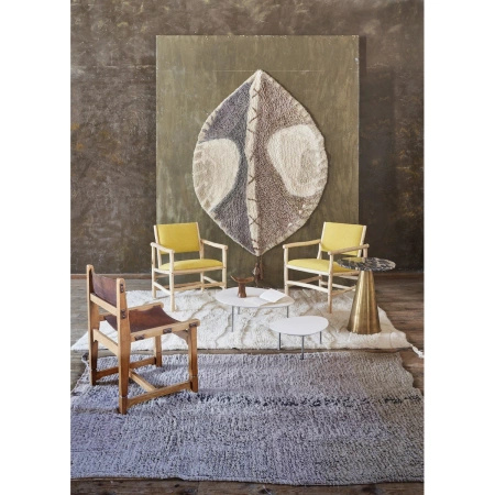 Dywan wełniany Lorena Canals MAISHA szary 200 x 140 cm
