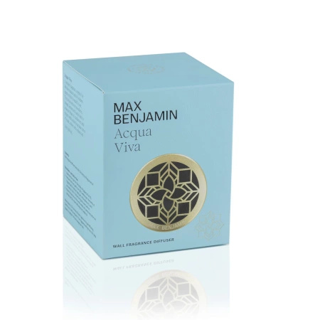 Dyfuzor zapachowy ścienny MAX BENJAMIN Acqua viva 15 ml niebieski