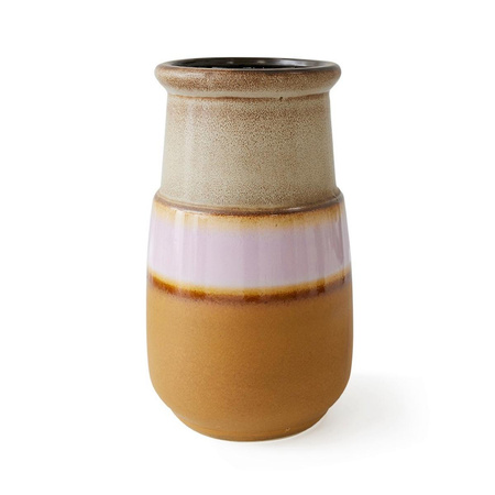 Grand floor vase caramel