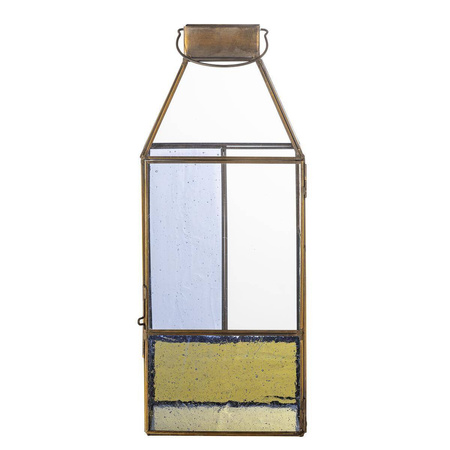 Drew Lantern, Copper, Glass