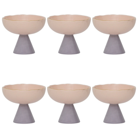 Good Morning Dessert coupe, old pink