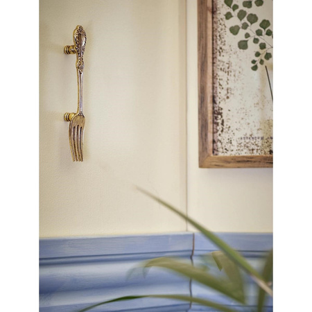 Cella Hook, Brass, Pewter