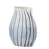 Esra Vase, Blue, Stoneware
