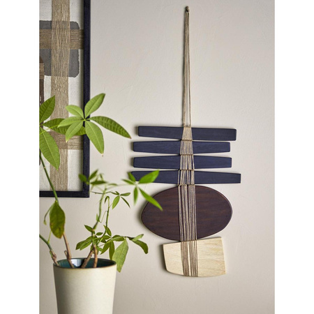 Yoki Wall Decor, Brown, Oak
