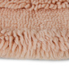 Round woolen rug soft pink (150x150cm)