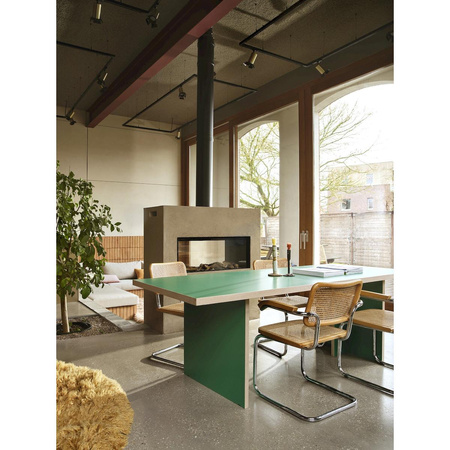 Puszysty okrągły dywan hkliving FLUFFY brązowy rozmiar 200x200 cm