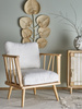 Fotel Bloomingville MILLOR naturalny