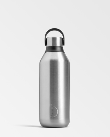 Butelka termiczna Chilly's 500 ml srebrna