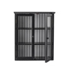 Hazem Cabinet, Black, Firwood