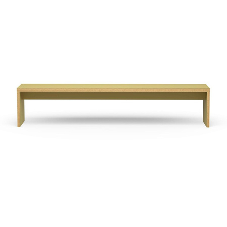 Ławka HKLIVING SIMPLY zielona rozmiar 220 cm
