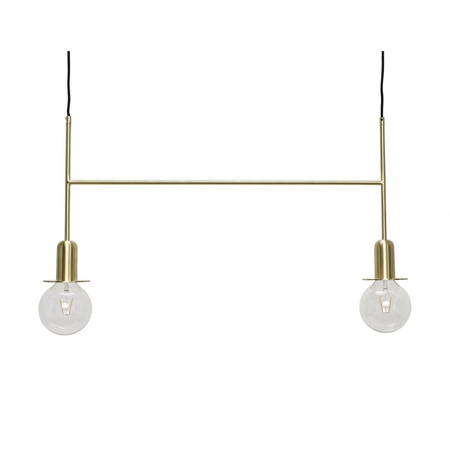Hűbsch HAT double pendant lamp gold
