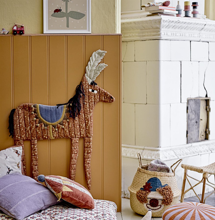 BLOOMINGVILLE KITA purple cushion