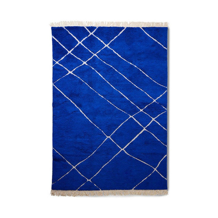 Wełniany dywan kobaltowy hkliving COBALT czarny rozmiar 200x300 cm