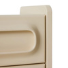Space nightstand, cream