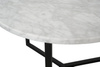 Coffee table IGNE FURNITURE MOON 60 cm white