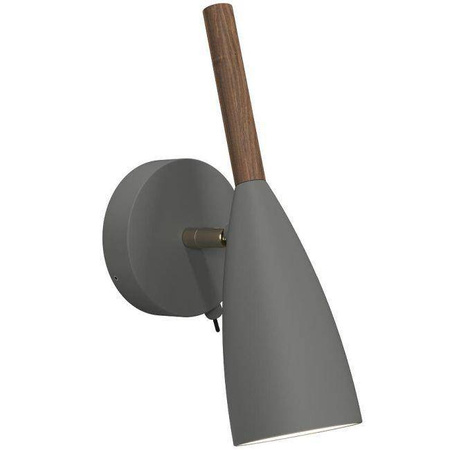 NORDLUX PURE grey wall lamp