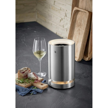 Cooler podświetlany na wino WMF AMBIENT srebrny