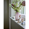 Ennis Vase, Rose, Glass