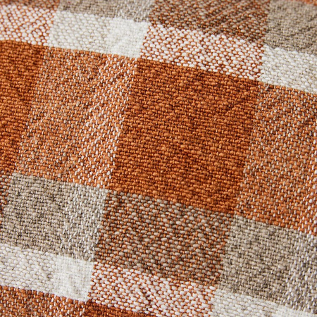 Poduszka hkliving COUNTRY brązowa rozmiar 60x35 cm