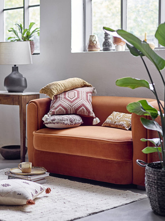 BLOOMINGVILLE CIZZY cushion brown