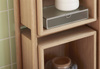 Wooden cabinet HÜBSCH CUBE natural