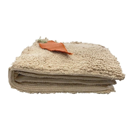 Bawełniana książeczka Lorena Canals OLI&CAROL beżowa