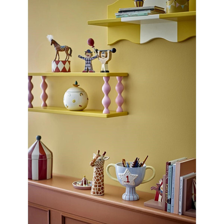 Bibiola Shelf, Yellow, MDF