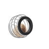 Window suet bird feeder