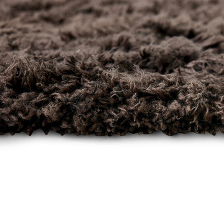 Puszysty dywan hkliving ESPRESSO brązowy rozmiar 200x300 cm