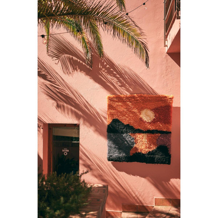 Wall rug sundown