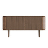 UMAGE TREASURES 3-door chest of drawers, dark oak, eco-leather