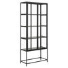 Display Cabinet MARINA Unique matt black