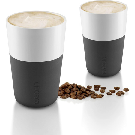 2 Cafe Latte tumblers Black